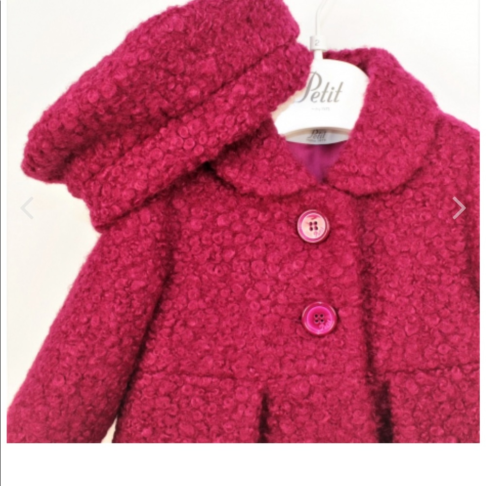 Made In Italy Adorable Coat For Baby Girl